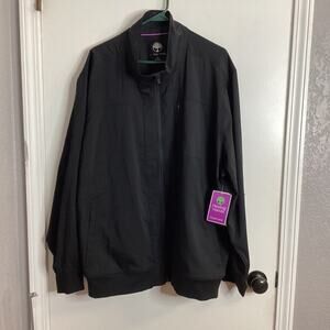 Healing Hands Scrubs HH Purple Label Jonathan Bomber Jacket 5530 BLACK -3XL